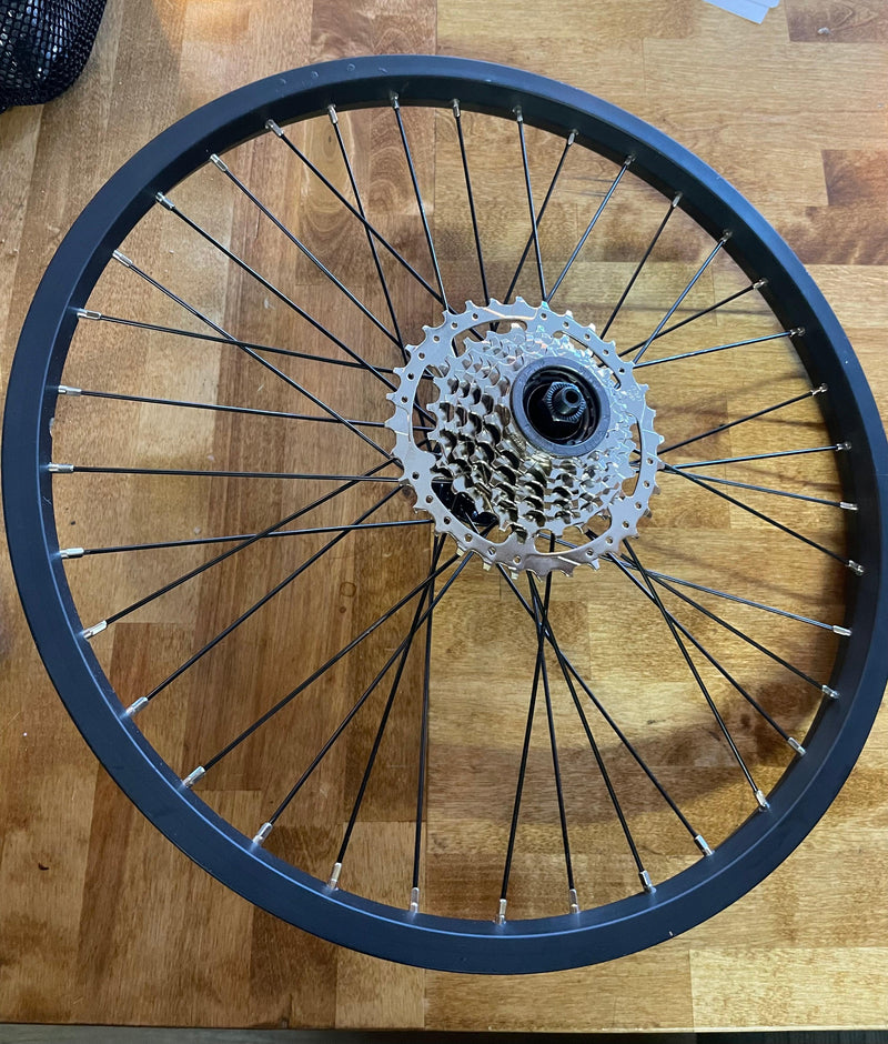 20" wheel rear wheel with freewheel 13T-32T