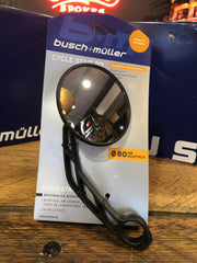 Bicycle Mirror Cycle Star with Long Arm Extension-Voltaire Cycles