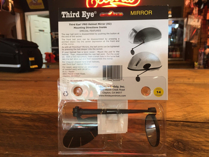 PRO Third Eye Mirror for helmet-Voltaire Cycles