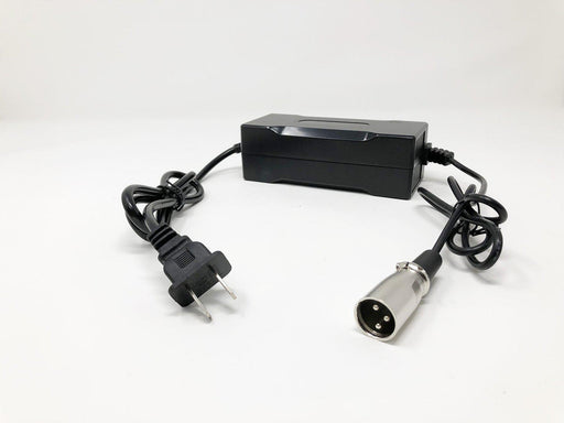 54V 2.0A Lithium Battery Charger with Cooling Fan and XLR Connector-Voltaire Cycles