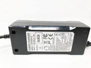 54V 2.0A Lithium Battery Charger with Cooling Fan and XLR Connector-Voltaire Cycles