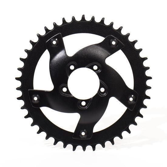 BBSHD Aluminum Chainring Adapter and 42T Sprocket-Voltaire Cycles