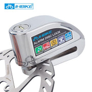 INBIKE Waterproof Bike Alarm Disc Lock Anti-theft Brake Disc Security Alarm-Voltaire Cycles