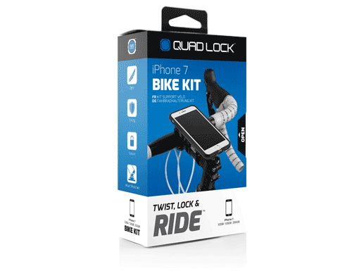 QuadLock iPhone 7/8 Bike Kit by Annex-Voltaire Cycles
