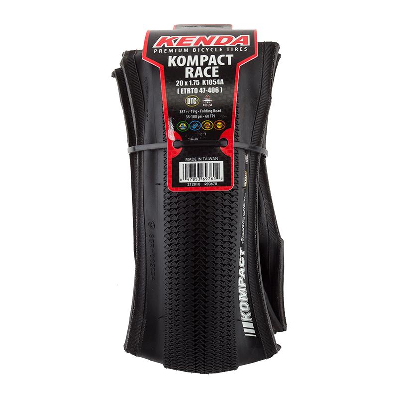 Kenda Kompact Race 20 x 1.75 Puncture Resistant BMX Tires-Voltaire Cycles