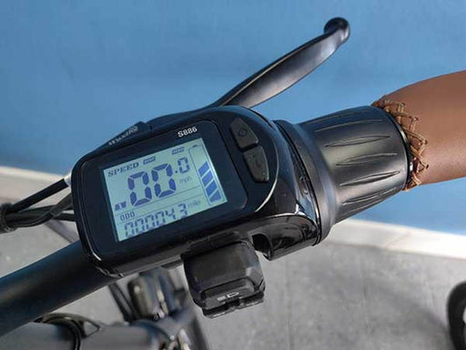 Bagi Bike LCD Display & Throttle for Bagi Bike B16 E-Bike-The Electric Spokes Company