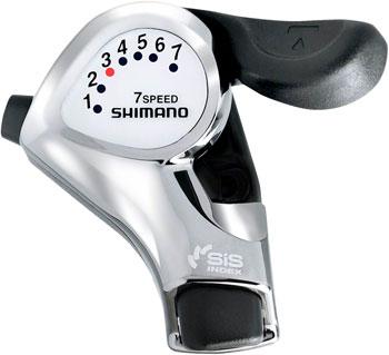 Shimano Tourney SL-FT55 7-Speed Right Thumb Shifter-Voltaire Cycles