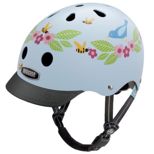 Nutcase Little Nutty Bluebirds & Bees Street Helmet XS-Voltaire Cycles