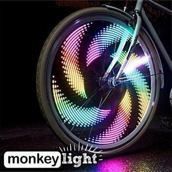 MonkeyLectric M232 Monkey Light Bike Wheel Light 42 Themes-Voltaire Cycles