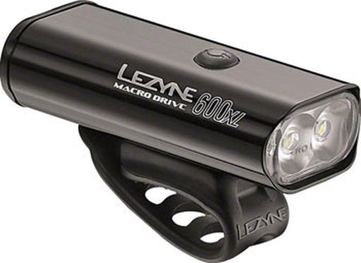 Lezyne Macro Drive 600XL, 600 Lumen USB Rechargeable Headlight-Voltaire Cycles