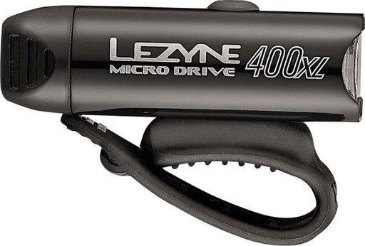 Lezyne Micro Drive 400XL, 400 Lumen USB Rechargeable Headlight-Voltaire Cycles