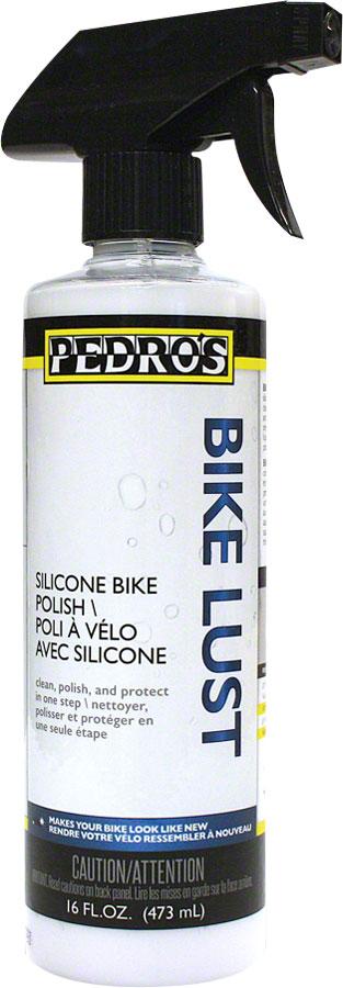 Pedro's Bike Lust Silicone Polish and Cleaner: 16oz/475ml-Voltaire Cycles
