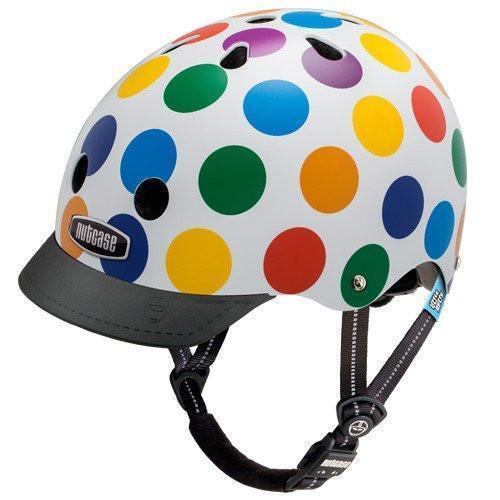 Nutcase Helmets Little Nutty Dots Bicycle Helmet-Voltaire Cycles