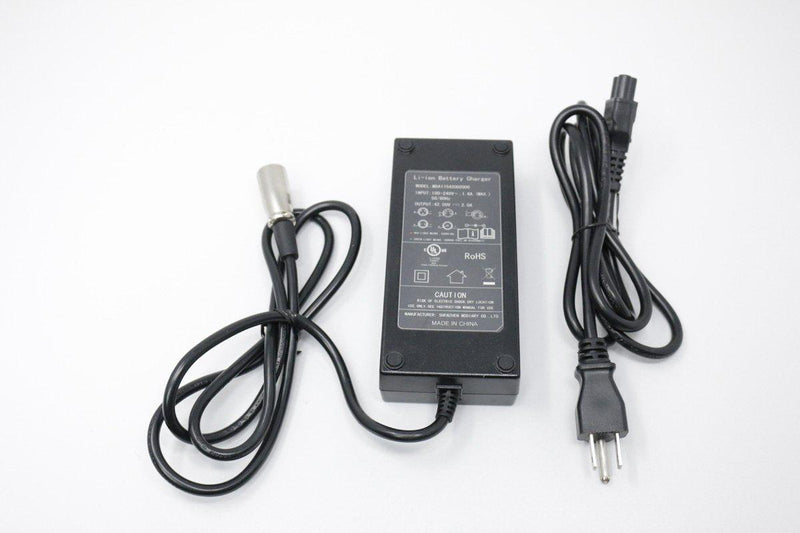 36V 2.0A Lithium Battery Charger with XLR Connector-Voltaire Cycles