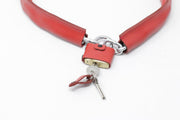 Handmade Leather Bicycle Chain Lock-Voltaire Cycles