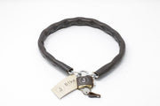 Handmade Leather Bicycle Chain Lock-Voltaire Cycles