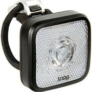 Blinder MOB - Front Bicycle Light USB Rechargeable by KNOG - Black/White - Eyeballer-Voltaire Cycles