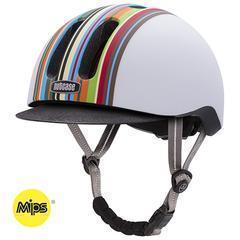 Nutcase Metroride Technicolor with MIPS Bicycle Helmet-Voltaire Cycles