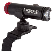 Lezyne Macro Duo Front and Rear LED Helmet Light-Voltaire Cycles