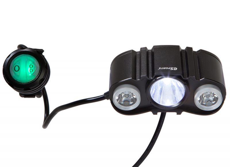 C3Sports MaxPatrol-600 DLX Combo Police Bike Light Set - Front & Rear-Voltaire Cycles