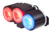 C3Sports MaxPatrol-600 DLX FRONT Police Bike Light-Voltaire Cycles
