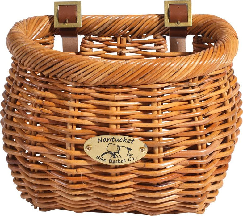Nantucket Cisco Front Basket, Classic Shape Honey-Voltaire Cycles
