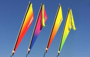 Purple Sky Fade Flag for Recumbent or Electric Bicycle-Voltaire Cycles