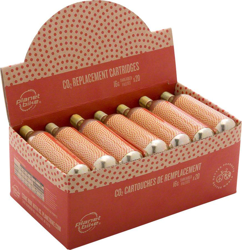 Planet Bike CO2 Refill Cartridges for Air Kiss Pump-Voltaire Cycles