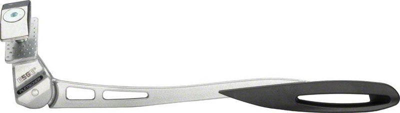 Pletscher Zoom ESGE Adjustable Kickstand for Bike: (Silver)-Voltaire Cycles