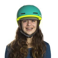 Nutcase Tracer Aurora Green Bicycle Helmet-Voltaire Cycles
