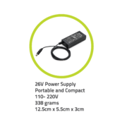 Power Supply and NA Cord Retail Packaging-Voltaire Cycles