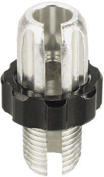Problem Solvers 10mm Silver/ Black Adjusting Barrel, Pairs-Voltaire Cycles