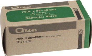 Q-Tubes 700c x 35-43mm Schrader Valve Tube 144g-Voltaire Cycles