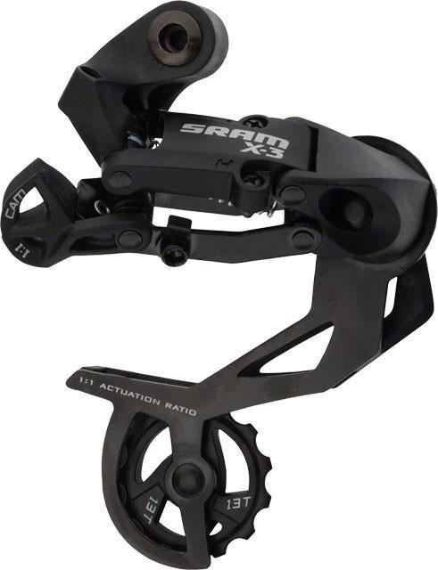 SRAM X.3 7/8/9-Speed Rear Long Cage Derailleur Black-Voltaire Cycles