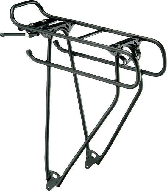 Racktime Addit Universal Rear Mount Rack: Black-Voltaire Cycles