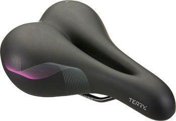 Terry Womens Cite X Saddle Black/Pink-Voltaire Cycles