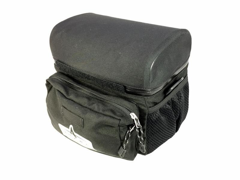 Arkel Handlebar Bag with Custom T-Cycle Clamps-Voltaire Cycles