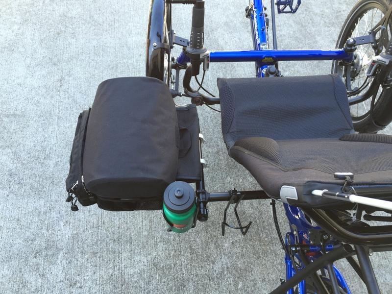 Arkel Handlebar Bag with Custom T-Cycle Clamps-Voltaire Cycles