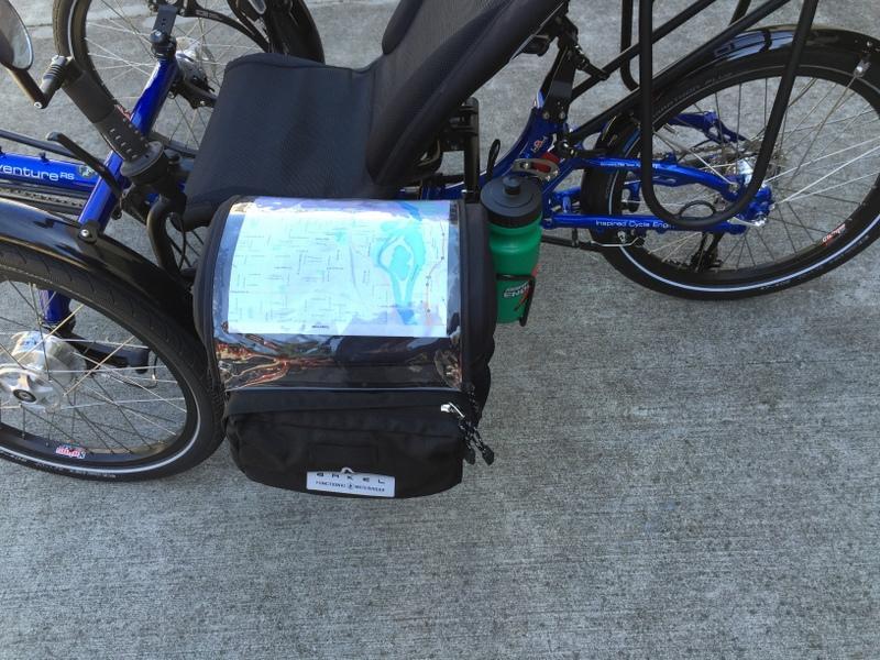 Arkel Handlebar Bag with Custom T-Cycle Clamps-Voltaire Cycles