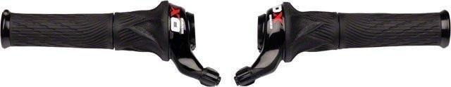 SRAM X0 3x10 Twist Shifter Set Black/Red-Voltaire Cycles