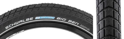 Schwalbe Big Ben Active Twin 28"x2.0" Bicycle Tire-Voltaire Cycles