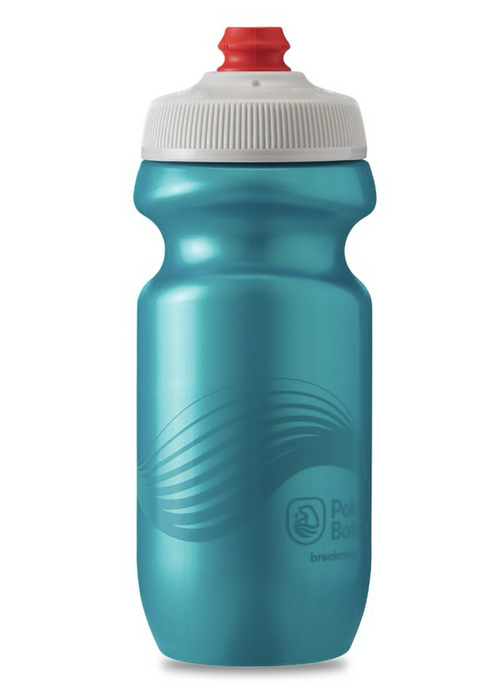 20 oz Breakaway Polar Bottle 'Wave Teal'-Voltaire Cycles of Central Oregon