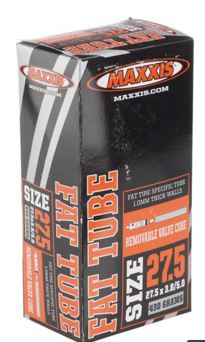 Maxxis 27.5 x 3.8/5.0 Presta Valve Removable Valve Core 1.0mm Fat / Plus + Tube-Voltaire Cycles of Central Oregon