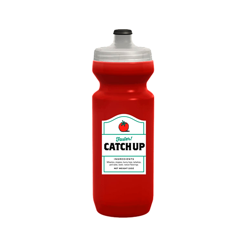 Spurcycle Ketchup Water Bottle-Voltaire Cycles