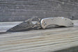 Spyderco Delica 4 Titanium Damascus Plain Edge Folding Knife (C11TIPD)-Voltaire Cycles
