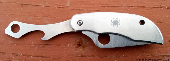 Spyderco C175P ClipiTool Bottle Opener/Screwdriver Stainless Steel Handles-Voltaire Cycles