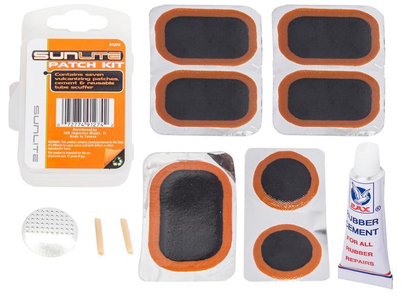 Sunlite Bicycle Tube Repair Patch Kit-Voltaire Cycles