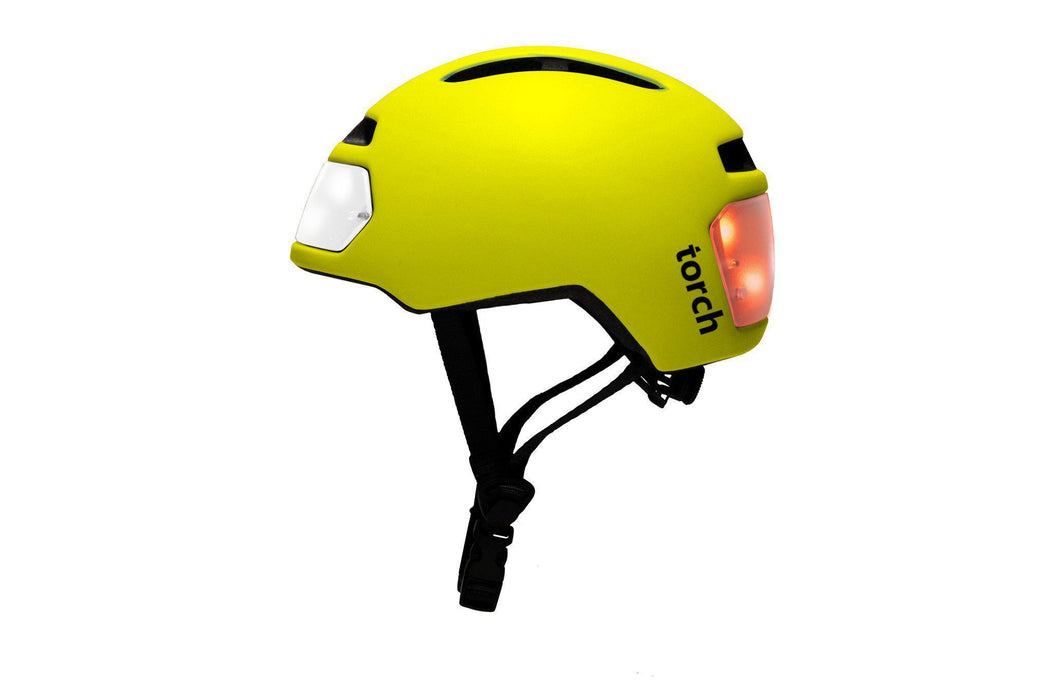 Torch Bike Helmet with LED Lights – 360° Safety