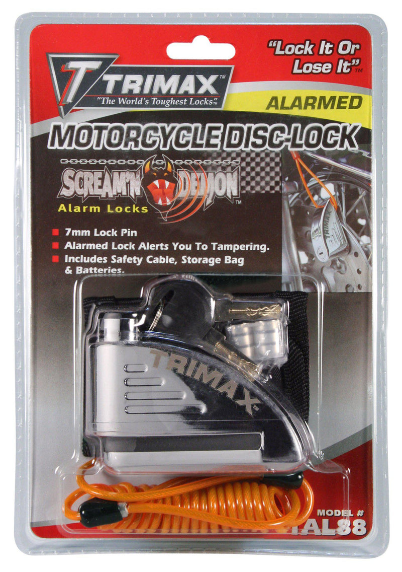 Trimax Speed Demon Disc Brake Alarm Lock