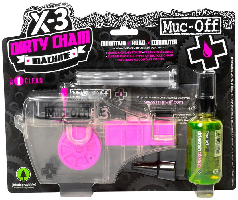 Muc-Off X-3 Dirty Chain Machine Cleaning Kit - for Bicycle Chains-Voltaire Cycles